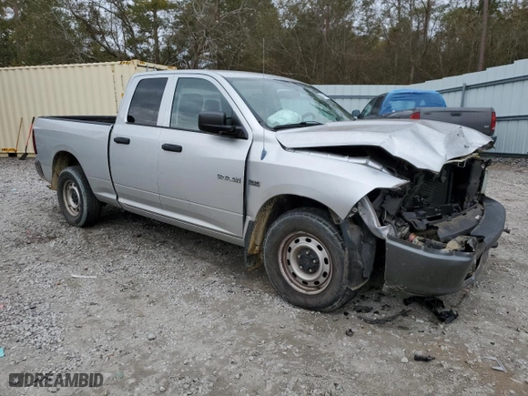 2010 Dodge Ram 1500 SLT with VIN 1D7RB1GT8AS237614, listed as a Copart auction lot 84065454 with 57,836 mi miles and Salvage Title. Bid and sale history available at carsss.com. Image 4.