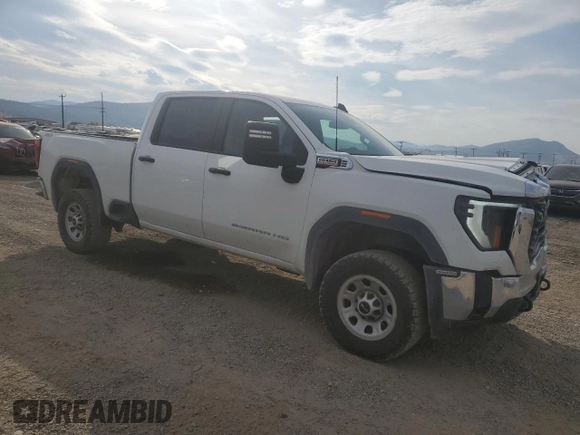 2024 GMC Sierra 3500HD Pro z VIN 1GT49SEY4RF276676, wystawiony jako Copart lot #73758974 z przebiegiem 17 307 mil mil oraz Szkoda całkowita • Salvage title. Historia ofert i sprzedaży dostępna na DreamBid. Obrazek 4.