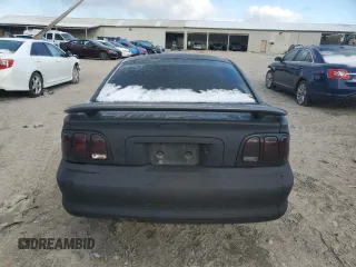1995 Ford Mustang GT with VIN 1FALP42T2SF181843, listed as a Copart auction lot 46025335 with 65,235 mi miles and Salvage title. Bid and sale history available at DreamBid. Image 6.