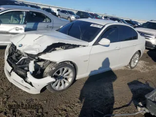 2011 BMW 3 Series 328i with VIN WBAPH7G58BNM55893, listed as a Copart auction lot 89115715 with 125,154 mi miles and Salvage Title. Bid and sale history available at carsss.com. Image 1.