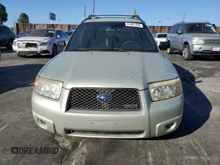 2006 Subaru Forester 2.5 X with VIN JF1SG63656G756775, listed as a Copart auction lot 81601284 with 221,387 mi miles and Salvage Title. Bid and sale history available at carsss.com. Image 5.