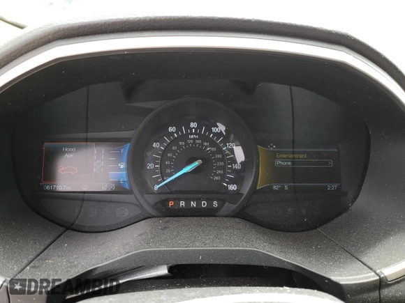 2020 Ford Edge SEL with VIN 2FMPK3J94LBB47444, listed as a Copart auction lot 59854325 with 61,710 mi miles and Salvage title. Bid and sale history available at DreamBid. Image 9.