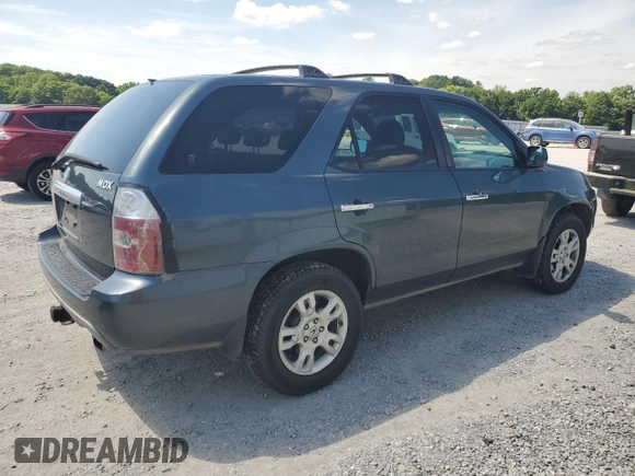 2005 Acura MDX Touring with VIN 2HNYD18825H553284, listed as a Copart auction lot 55812444 with 240,151 mi miles and Salvage Title. Bid and sale history available at carsss.com. Image 3.