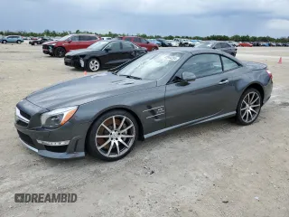 2016 Mercedes-Benz SL 63 AMG with VIN WDDJK7EAXGF041905, listed as a Copart auction lot 45044284 with 27,859 mi miles and . Bid and sale history available at DreamBid. Image 1.