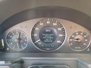 2003 Mercedes-Benz E-Class 3.2L with VIN WDBUF65J13A122593, listed as a Copart auction lot 75189804 with 178,105 mi miles and Salvage Title. Bid and sale history available at carsss.com. Image 9.