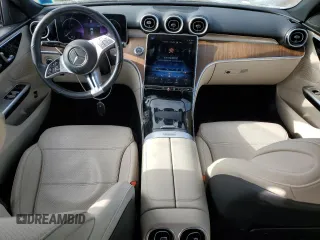 2022 Mercedes-Benz C 300 with VIN W1KAF4HB9NR039307, listed as a Copart auction lot 89340365 with 25,252 mi miles and Salvage Title. Bid and sale history available at DreamBid. Image 8.