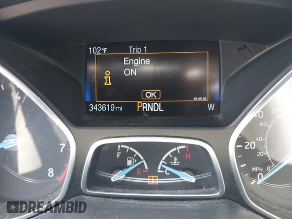 2015 Ford Focus SE with VIN 1FADP3F21FL362486, listed as a IAAI auction lot 42460834 with 343,619 mi miles and . Bid and sale history available at DreamBid. Image 7.