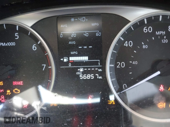 2022 Nissan Versa S with VIN 3N1CN8DV0NL861808, listed as a IAAI auction lot 41659518 with 56,857 mi miles and . Bid and sale history available at DreamBid. Image 15.