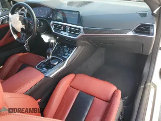 2022 BMW M4 Competition with VIN WBS33AZ0XNCJ89266, listed as a Copart auction lot 42473424 with 12,871 mi miles. Bid and sale history available at carsss.com. Image 8.