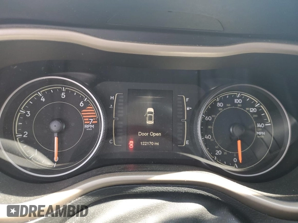 2017 Jeep Cherokee 75th Anniversary Edition z VIN 1C4PJMCB8HW543900, wystawiony jako Copart lot #58405095 z przebiegiem 122 170 mil mil oraz Szkoda całkowita • Salvage title. Historia ofert i sprzedaży dostępna na DreamBid. Obrazek 9.