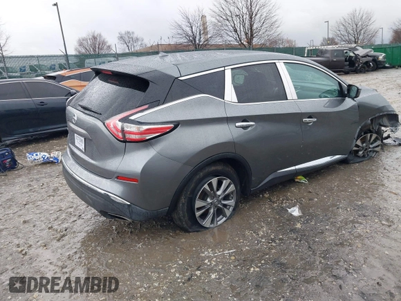 2016 Nissan Murano Platinum with VIN 5N1AZ2MG5GN122911, listed as a IAAI auction lot 41079292 with 119,431 mi miles and . Bid and sale history available at DreamBid. Image 4.