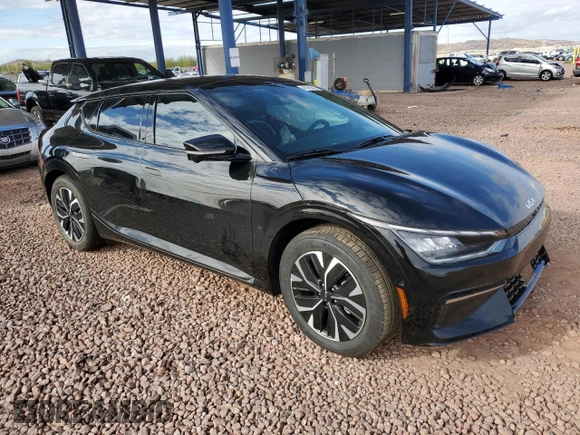 2024 Kia EV6 GT-Line with VIN KNDC44LA6R5223351, listed as a Copart auction lot 48999445 with 382 mi miles and Salvage Title. Bid and sale history available at carsss.com. Image 4.