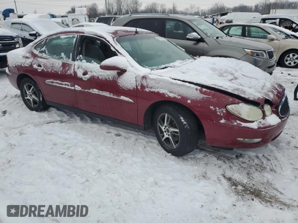 2005 Buick LaCrosse CX with VIN 2G4WC532951345370, listed as a Copart auction lot 89134185 with 84,373 mi miles and Salvage title. Bid and sale history available at DreamBid. Image 4.