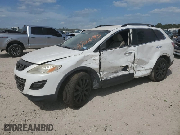 2010 Mazda CX-9 Sport with VIN JM3TB2MA9A0209123, listed as a Copart auction lot 53829575 with 173,489 mi miles and Salvage Title. Bid and sale history available at DreamBid. Image 1.