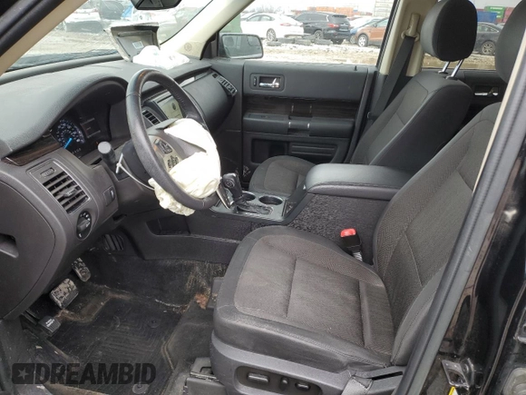 2017 Ford Flex SEL with VIN 2FMGK5C8XHBA03906, listed as a Copart auction lot 45334675 with 123,746 mi miles and Salvage Title. Bid and sale history available at carsss.com. Image 7.