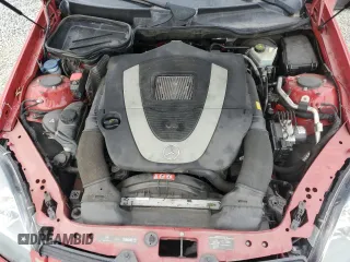 2008 Mercedes-Benz SLK-Class 3.0L with VIN WDBWK54F68F187946, listed as a Copart auction lot 43484745 with 104,011 mi miles and Salvage Title. Bid and sale history available at carsss.com. Image 11.