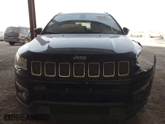 2018 Jeep Compass Latitude with VIN 3C4NJDBB6JT435456, listed as a IAAI auction lot 41328053 with 44,580 mi miles. Bid and sale history available at carsss.com. Image 13.