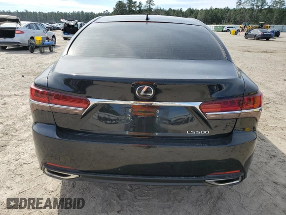 2019 Lexus LS with VIN JTHB51FF8K5008119, listed as a Copart auction lot 45424905 with 73,714 mi miles and Salvage Title. Bid and sale history available at carsss.com. Image 6.