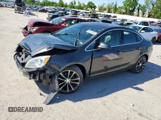 2016 Buick Verano Sport Touring with VIN 1G4PW5SK2G4154619, listed as a Copart auction lot 56512284 with 87,778 mi miles and Salvage Title. Bid and sale history available at DreamBid. Image 1.