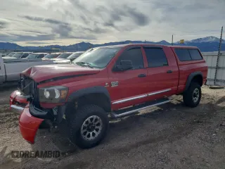 2008 Dodge Ram 2500 Laramie with VIN 3D3KS29A98G150200, listed as a Copart auction lot 86841234 with 122,227 mi miles and Salvage Title. Bid and sale history available at carsss.com. Image 1.