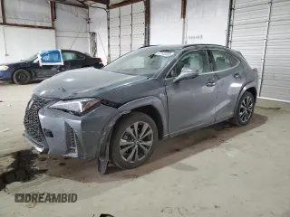2023 Lexus UX 250h F Sport with VIN JTHB9JBH2P2066473, listed as a Copart auction lot 55363575 with 13,361 mi miles and Salvage Title. Bid and sale history available at DreamBid. Image 1.