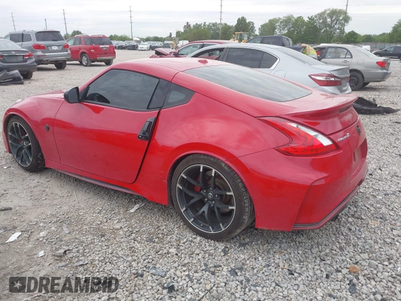 2016 Nissan 370Z Sport z VIN JN1AZ4EH7GM931035, wystawiony jako IAAI lot #42311165 z przebiegiem 83 947 mil mil oraz . Historia ofert i sprzedaży dostępna na DreamBid. Obrazek 3.