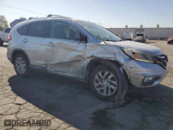2015 Honda CR-V EX-L with VIN 2HKRM3H70FH504557, listed as a Copart auction lot 52463125 with 132,209 mi miles and Salvage Title. Bid and sale history available at carsss.com. Image 4.