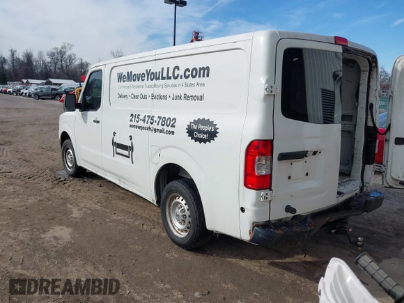 2013 Nissan NV S with VIN 1N6BF0KM9DN101101, listed as a IAAI auction lot 41384511 with 232,485 mi miles. Bid and sale history available at carsss.com. Image 3.