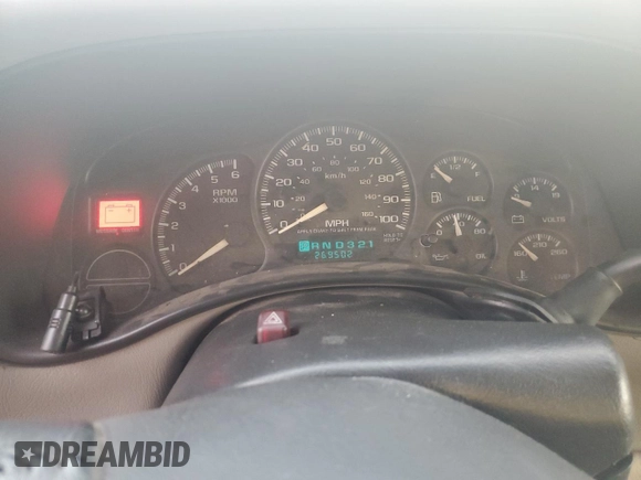2002 GMC Yukon XL SLT with VIN 1GKEC16T62J293389, listed as a Copart auction lot 79316564 with 269,502 mi miles and Salvage Title. Bid and sale history available at carsss.com. Image 9.