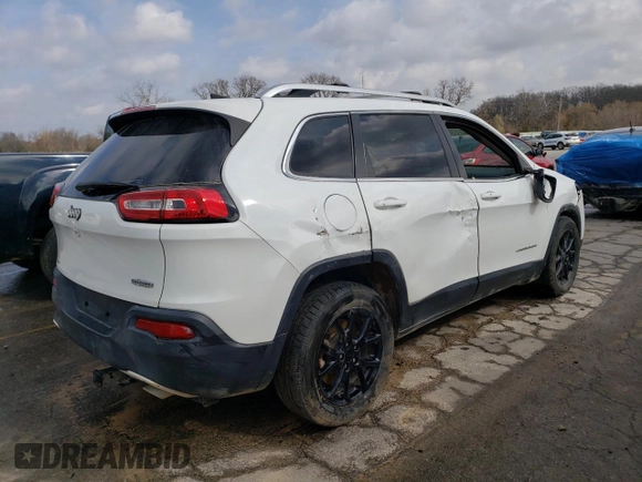 2014 Jeep Cherokee Latitude with VIN 1C4PJLCS8EW105223, listed as a Copart auction lot 75197834 with 180,720 mi miles and Non Repairable. Bid and sale history available at DreamBid. Image 3.