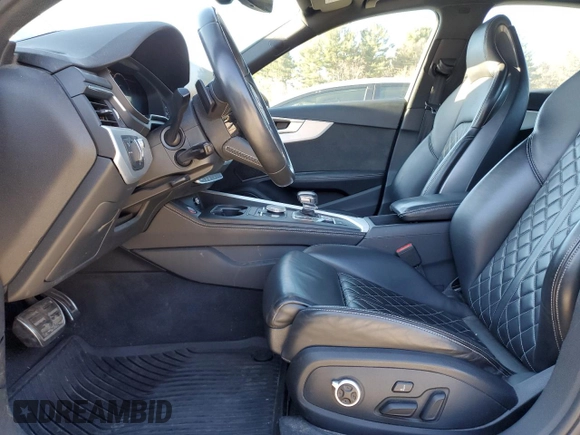 2018 Audi S4 Prestige with VIN WAUC4AF42JA025718, listed as a Copart auction lot 84296424 with 88,417 mi miles and Clean Title. Bid and sale history available at carsss.com. Image 7.