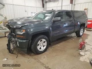 2017 Chevrolet Silverado 1500 LT with VIN 1GCVKREC0HZ397918, listed as a Copart auction lot 41378435 with 126,305 mi miles and Non Repairable. Bid and sale history available at carsss.com. Image 1.