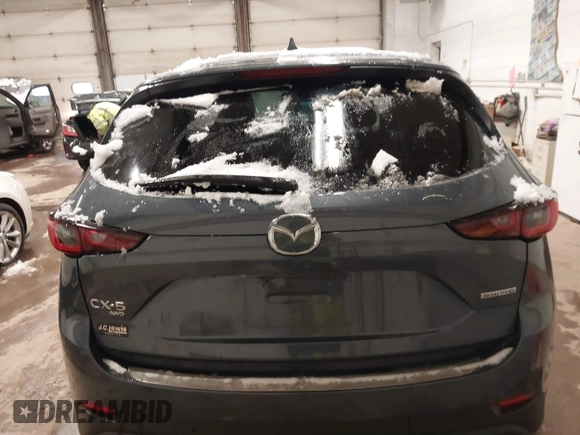 2023 Mazda CX-5 2.5 S Carbon Edition with VIN JM3KFBCM2P0191682, listed as a IAAI auction lot 41315951 with 36,285 mi miles. Bid and sale history available at carsss.com. Image 16.