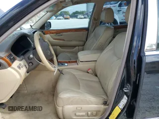 2005 Lexus LS 430 z VIN JTHBN36F755014039, wystawiony jako Copart lot #54259665 z przebiegiem 198 475 mil mil oraz Szkoda całkowita • Salvage title. Historia ofert i sprzedaży dostępna na DreamBid. Obrazek 7.