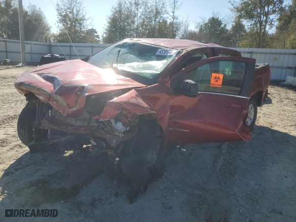 2016 Chevrolet Colorado 2WD WT with VIN 1GCGSBE30G1226650, listed as a Copart auction lot 43701735 with 0 mi miles and Non Repairable. Bid and sale history available at carsss.com. Image 1.