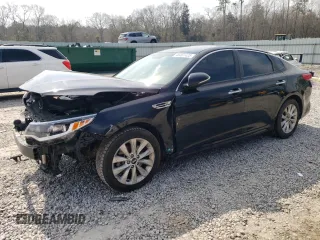 2017 Kia Optima LX with VIN 5XXGT4L37HG131794, listed as a Copart auction lot 48461435 with 167,922 mi miles and Salvage title. Bid and sale history available at DreamBid. Image 1.