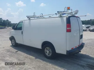 2015 Chevrolet Express Cargo with VIN 1GCWGFCF3F1160207, listed as a IAAI auction lot 42449151 with 171,155 mi miles and . Bid and sale history available at DreamBid. Image 3.