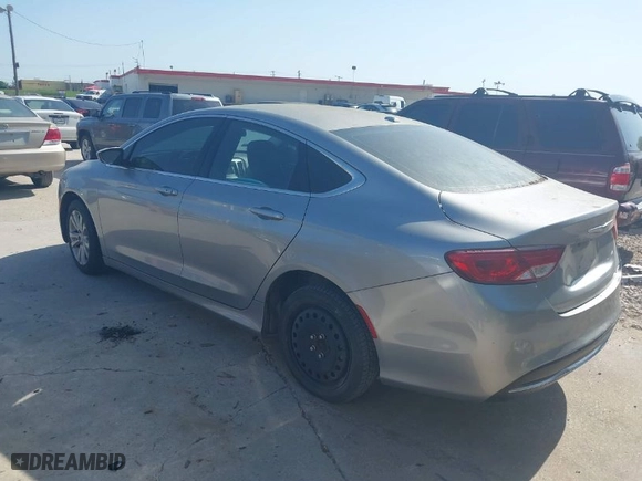2015 Chrysler 200 Limited with VIN 1C3CCCAB1FN656181, listed as a IAAI auction lot 42011014 with 293,897 mi miles. Bid and sale history available at carsss.com. Image 3.