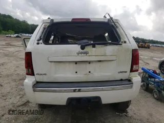 2005 Jeep Grand Cherokee Limited with VIN 1J8HR58N35C575343, listed as a Copart auction lot 57079695 with 143,772 mi miles and Salvage title. Bid and sale history available at DreamBid. Image 6.