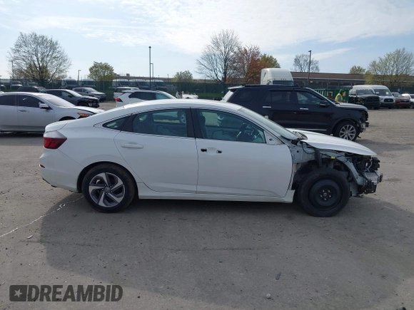 2019 Honda Insight EX with VIN 19XZE4F50KE010136, listed as a IAAI auction lot 41999216 with 88,457 mi miles and . Bid and sale history available at carsss.com. Image 14.