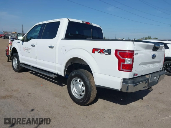 2020 Ford F-150 XL with VIN 1FTEW1E47LKD08149, listed as a IAAI auction lot 41759996 with 55,476 mi miles. Bid and sale history available at carsss.com. Image 3.