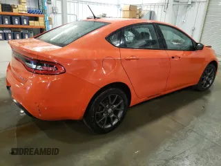 2015 Dodge Dart SXT with VIN 1C3CDFBB6FD300182, listed as a Copart auction lot 49958335 with 227,250 mi miles and Salvage Title. Bid and sale history available at carsss.com. Image 3.