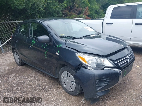 2024 Mitsubishi Mirage ES z VIN ML32AUHJXRH007162, wystawiony jako IAAI lot #42499177 z przebiegiem 24 016 mil mil oraz . Historia ofert i sprzedaży dostępna na DreamBid. Obrazek 1.