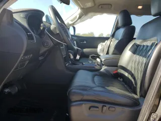 2024 Nissan Armada Platinum with VIN JN8AY2DB9R9853224, listed as a Copart auction lot 43420655 with 17,707 mi miles and Salvage Title. Bid and sale history available at carsss.com. Image 7.