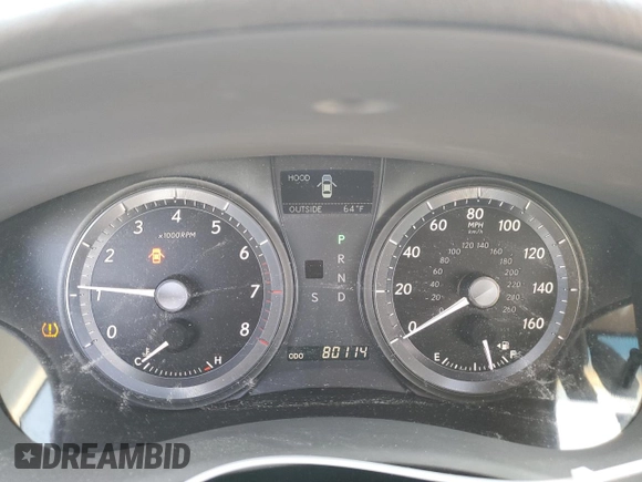 2008 Lexus ES with VIN JTHBJ46G482218362, listed as a Copart auction lot 48533745 with 80,114 mi miles and Salvage Title. Bid and sale history available at carsss.com. Image 9.