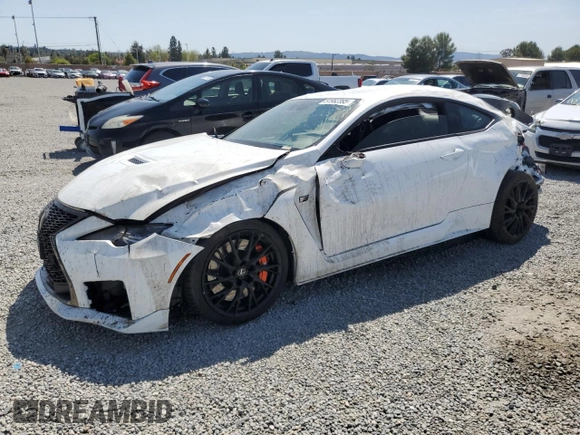 2024 Lexus RC with VIN JTHAP5BC3R5008936, listed as a Copart auction lot 60244375 with 39,857 mi miles and Salvage title. Bid and sale history available at DreamBid. Image 1.