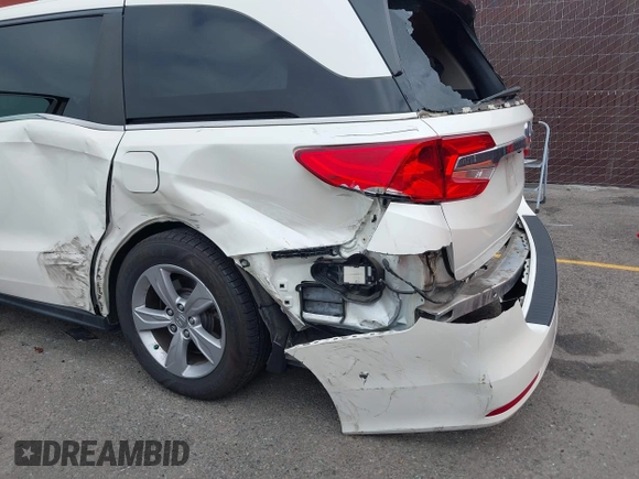 2019 Honda Odyssey EX with VIN 5FNRL6H58KB089810, listed as a IAAI auction lot 42510301 with 38,615 mi miles and . Bid and sale history available at DreamBid. Image 17.