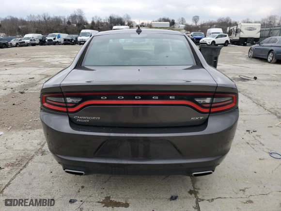 2016 Dodge Charger SXT with VIN 2C3CDXJG8GH341324, listed as a Copart auction lot 43707565 with 39,322 mi miles and Clean Title. Bid and sale history available at carsss.com. Image 6.