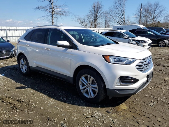 2019 Ford Edge SEL with VIN 2FMPK4J96KBB03000, listed as a Copart auction lot 50163625 with 35,874 mi miles and Salvage Title. Bid and sale history available at carsss.com. Image 4.