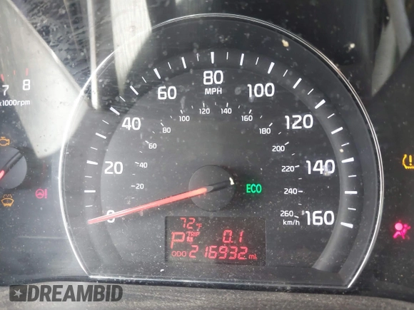 2015 Kia Sorento LX with VIN 5XYKT4A66FG657883, listed as a IAAI auction lot 42251180 with 216,932 mi miles and . Bid and sale history available at DreamBid. Image 7.